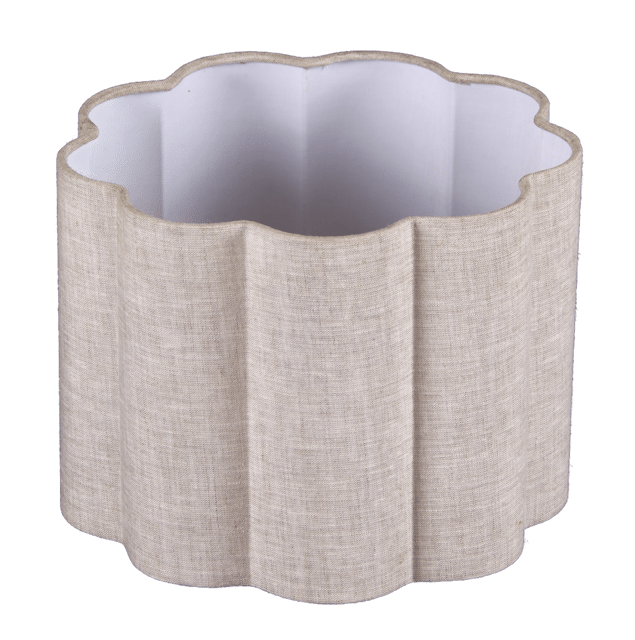 Iselin skjerm rund 25cm beige, bilde 1 av 1