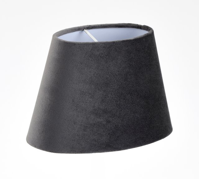 Savoy skjerm oval 23cm grå, bilde 2 av 2
