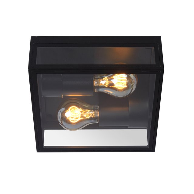 Dukan utelampe tak IP65 22cm sort 2