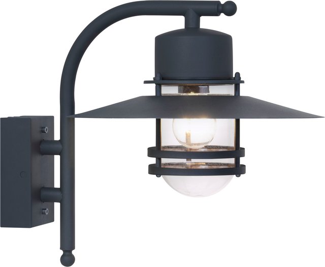 Hekkingen utelampe vegg IP54 40cm grå 2