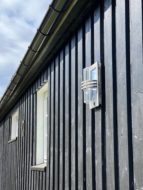 Skrova utelampe vegg IP54 30cm stål, bilde 6 av 6