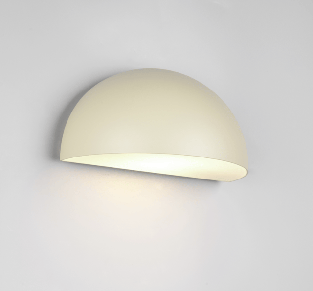 Maas utelampe vegg IP44 27cm beige, bilde 1 av 2