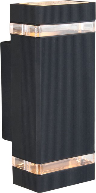 København II utelampe vegg IP44 26,5cm sort 3
