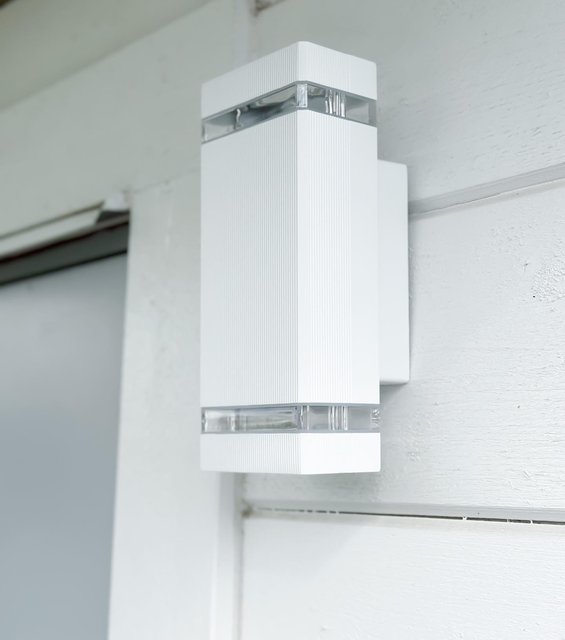 København II utelampe vegg IP44 26,5cm hvit 2