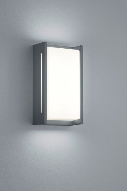 Indus LED utelampe vegg IP54 23cm grå, bilde 3 av 3
