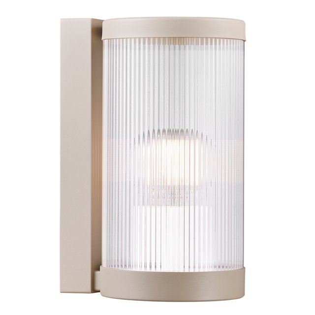 Coupar utelampe vegg IP54 25cm beige, bilde 2 av 4