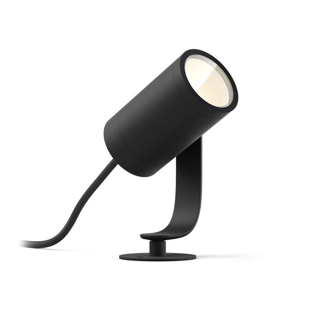 Hue Lily utelampe spot IP65 sort, bilde 2 av 3