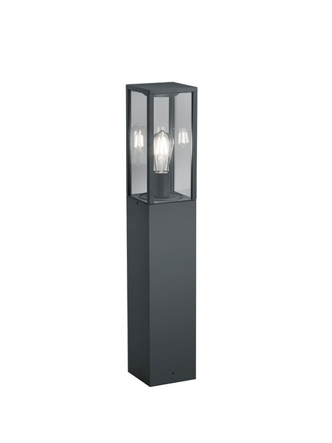 Garonne utelampe stolpe IP44 80cm grå, bilde 2 av 2