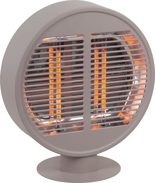 Terrassevarmer rund 1000W IP54 40cm beige, bilde 4 av 8
