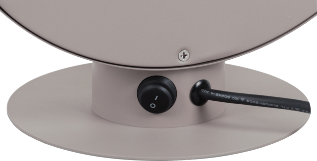 Terrassevarmer rund 1000W IP54 40cm beige, bilde 6 av 8