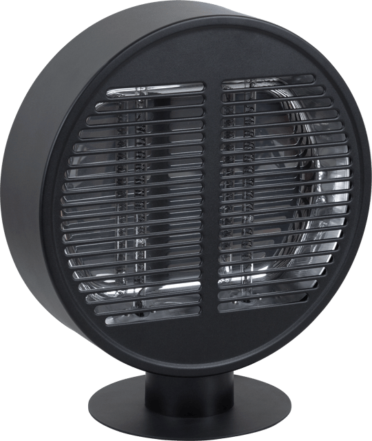 Terrassevarmer rund 1000W IP54 40cm sort, bilde 10 av 13