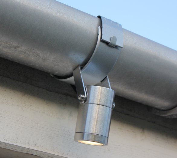 Luna LED utelampe spot IP65 stål, bilde 6 av 6