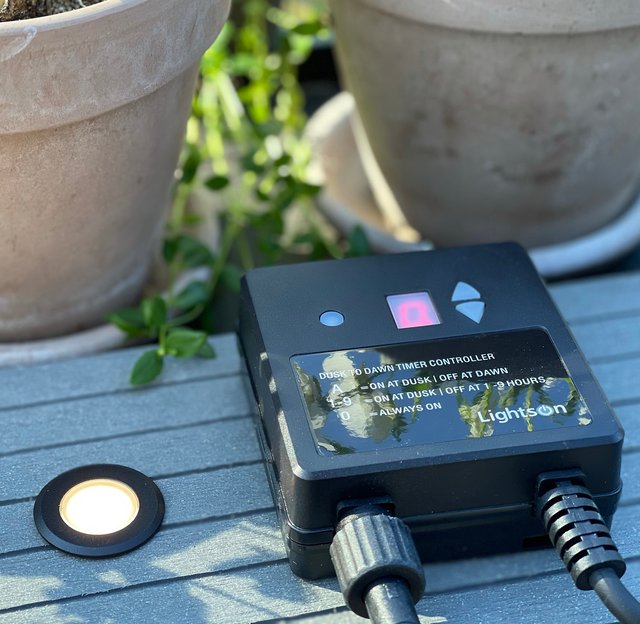 Light sensor og timer Plug & Play 4