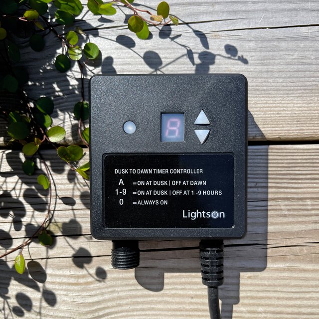 Light sensor og timer Plug & Play 1