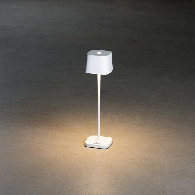Capri mini utelampe bord IP54 hvit 1