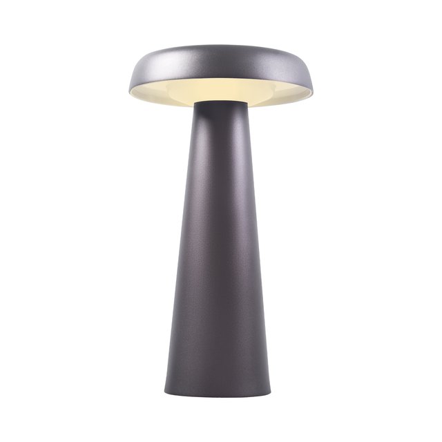 Arcello LED bordlampe oppladbar IP54 grå 4