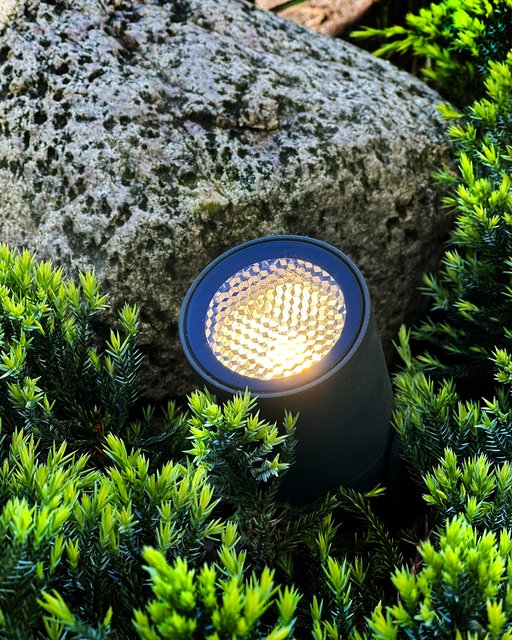 Luna LED utelampe spot startpakke IP65 2pk. grå, bilde 10 av 10