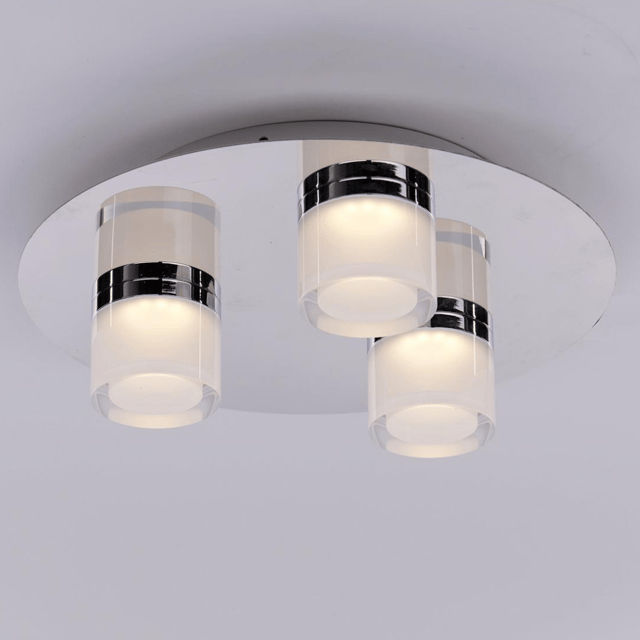 Vilmer LED plafond baderomslampe IP21 32cm krom, bilde 1 av 2