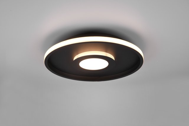 Ascari LED plafond baderomslampe IP44 40cm sort 3