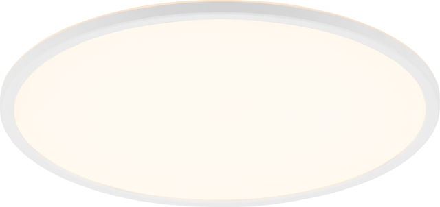 Slim LED plafond taklampe IP44 42cm hvit 2