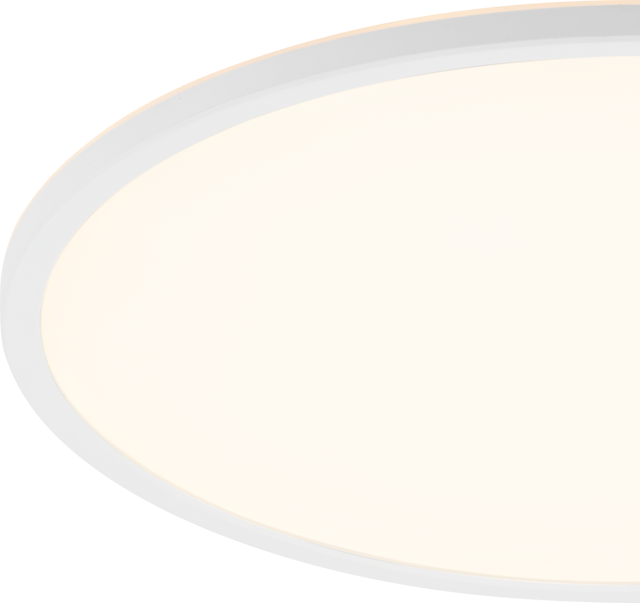 Slim LED plafond taklampe IP44 42cm hvit 4