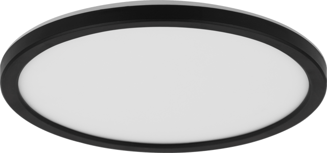 Cally LED plafond baderomslampe IP44 24cm sort 3