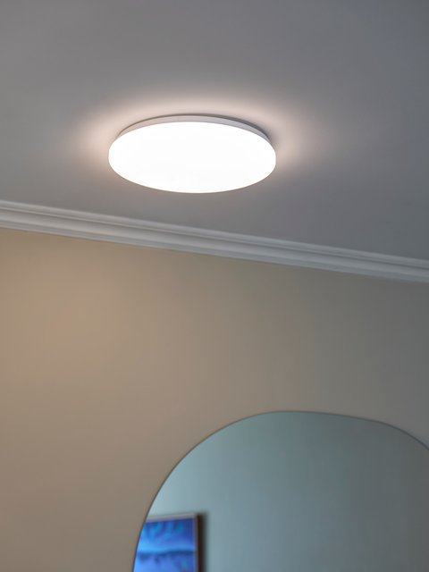 Edda LED plafond taklampe IP44 32cm hvit, bilde 5 av 5
