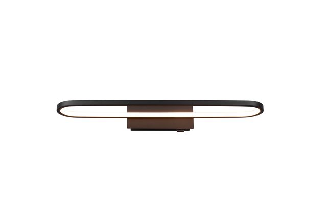 Gianni LED vegg baderomslampe IP44 60cm sort, bilde 6 av 9