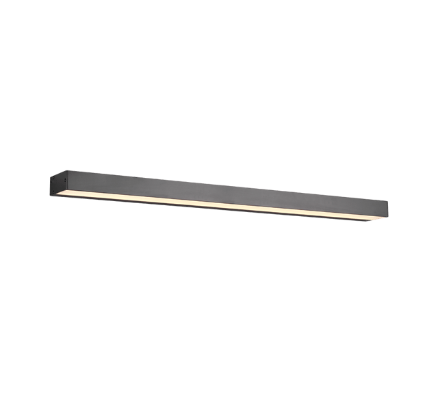 Rocco LED vegg baderomslampe IP44 90cm sort 1