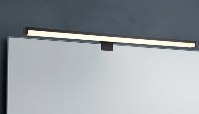 Lino LED vegg baderomslampe IP44 60cm sort 3