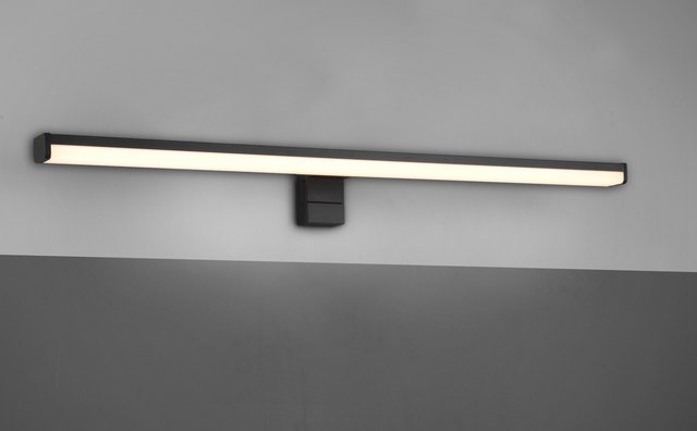 Lino LED vegg baderomslampe IP44 60cm sort 4