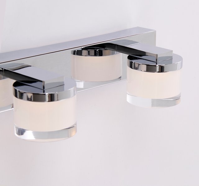 Vilmer LED vegg baderomslampe IP21 48cm krom, bilde 1 av 2