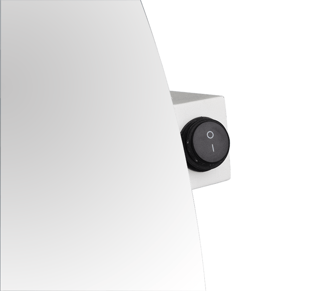 Luna speil med LED lys baderom IP44 60cm 3