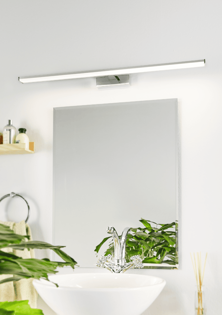 Pandella 1 LED vegg baderomslampe IP44 78cm krom, bilde 3 av 3