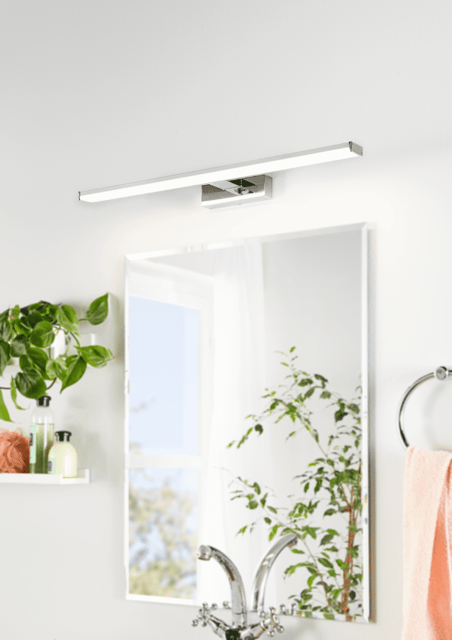 Pandella 1 LED vegg baderomslampe IP44 60cm krom, bilde 3 av 3