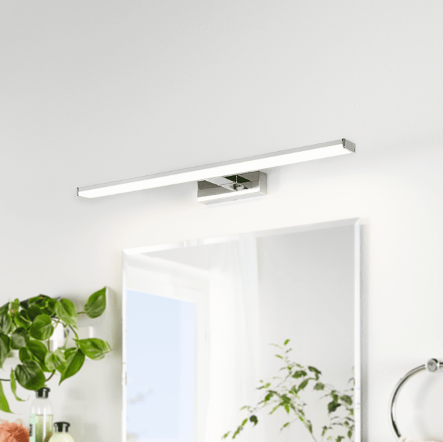 Pandella 1 LED vegg baderomslampe IP44 60cm krom, bilde 1 av 3
