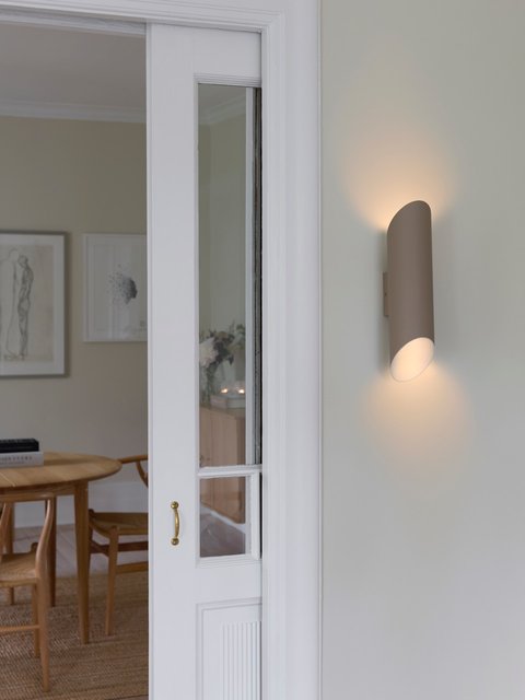 Luther vegglampe IP21 beige, bilde 4 av 9