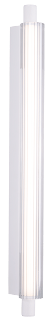 Clara vegg baderomslampe IP65 62cm hvit, bilde 3 av 3