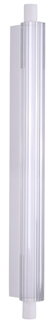 Clara vegg baderomslampe IP65 62cm hvit, bilde 2 av 3