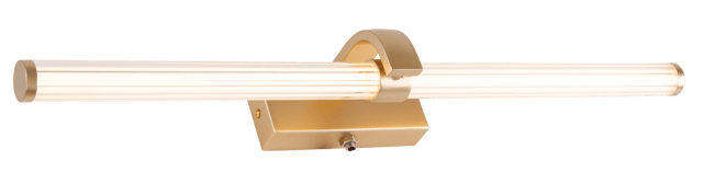 Eloise LED vegg baderomslampe IP44 62cm gull, bilde 3 av 6