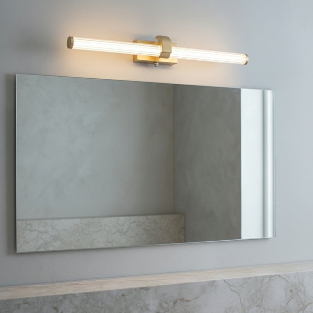 Eloise LED vegg baderomslampe IP44 62cm gull, bilde 1 av 6