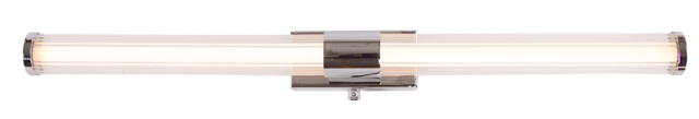 Jessy Duo LED vegg baderomslampe IP44 65cm krom, bilde 4 av 5