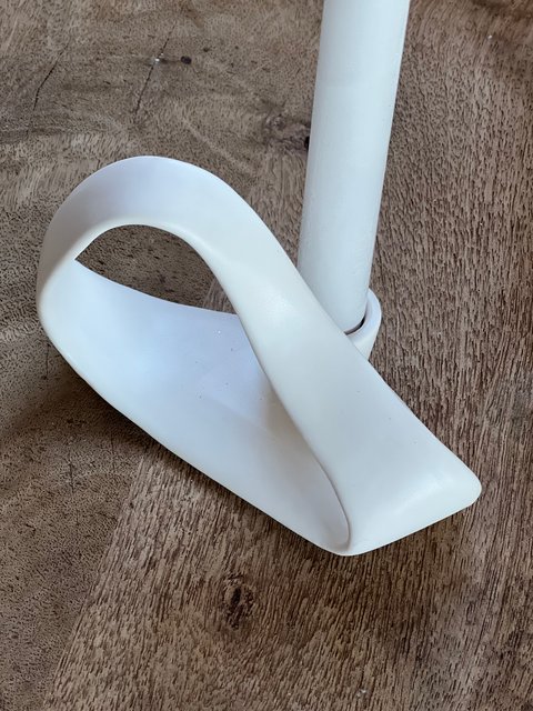 Kronelysestake abstrakt 14cm beige, bilde 3 av 5