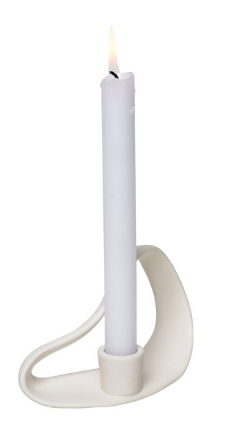 Kronelysestake abstrakt 14cm beige, bilde 4 av 5
