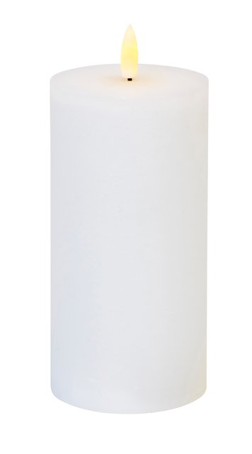 Lun kubbelys rustikk LED 15cm hvit, bilde 3 av 3