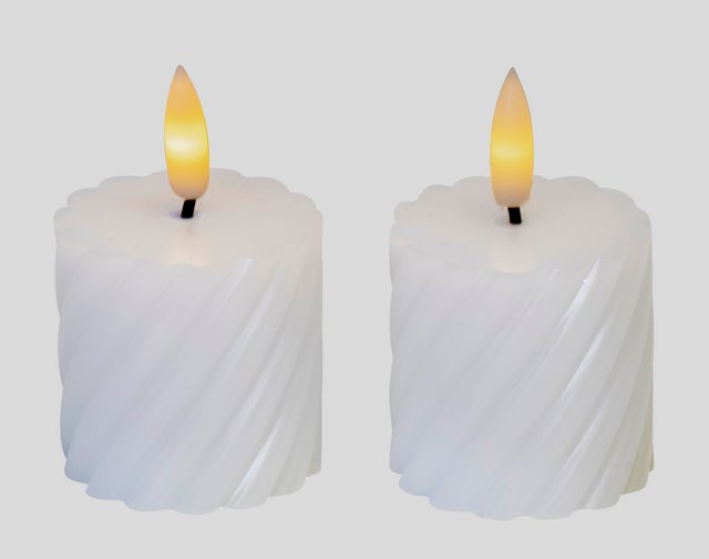 Kubbelys tvist mini 2 pk. hvit 4