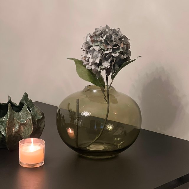 Kula vase 25cm grønn 4