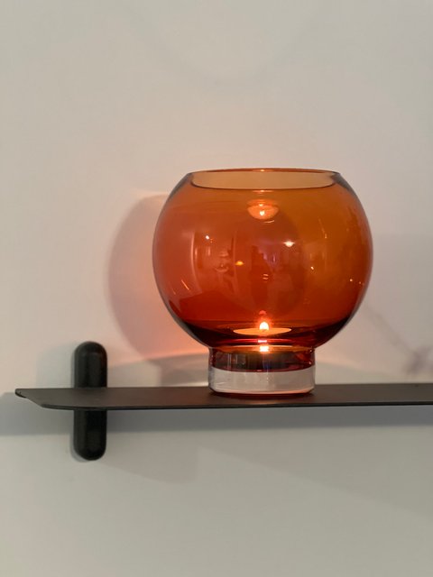 Kula mini vase 14cm brun 3