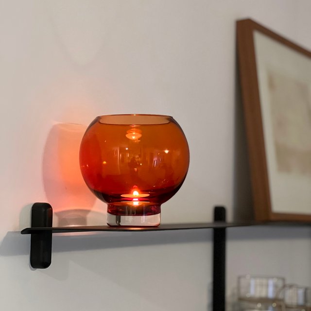 Kula mini vase 14cm brun 1