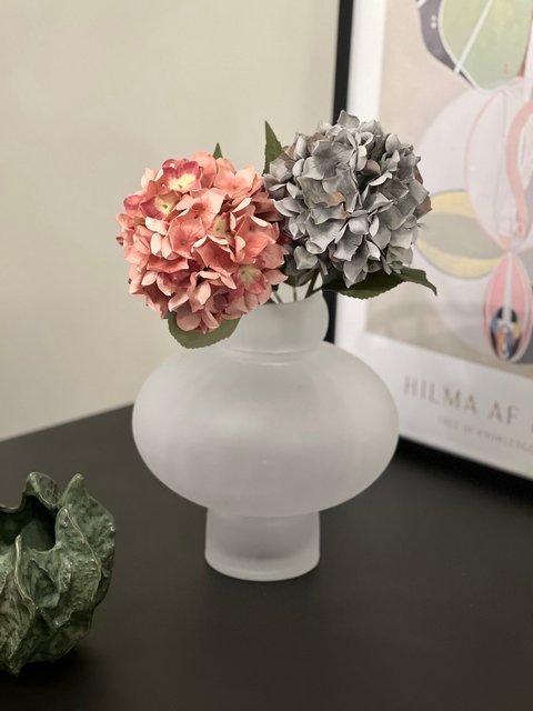Vase Frost 26cm hvit 3